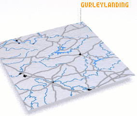 3d view of Gurley Landing