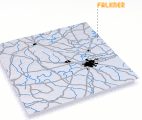 3d view of Falkner