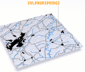 3d view of Sulphur Springs