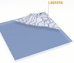 3d view of La Breña