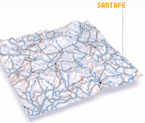 3d view of Santa Fe