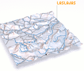 3d view of Las Lajas