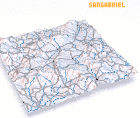 3d view of San Gabriel