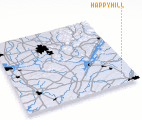 3d view of Happy Hill