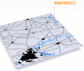 3d view of Oak Forest