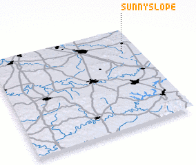 3d view of Sunny Slope