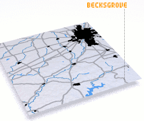 3d view of Becks Grove