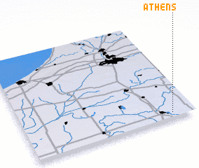 3d view of Athens