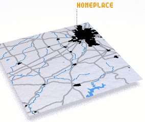 3d view of Home Place