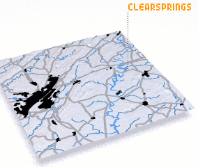 3d view of Clear Springs