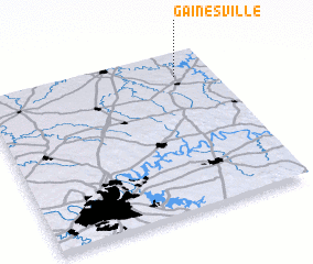 3d view of Gainesville