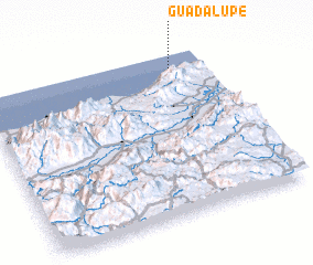 3d view of Guadalupe