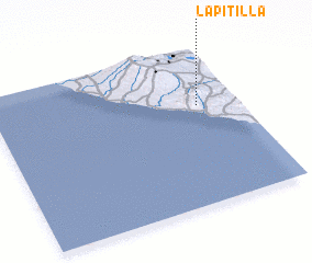 3d view of La Pitilla