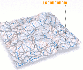 3d view of La Concordia