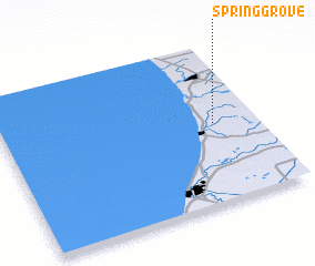 3d view of Spring Grove