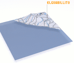 3d view of El Guabillito