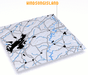 3d view of Windsong Island