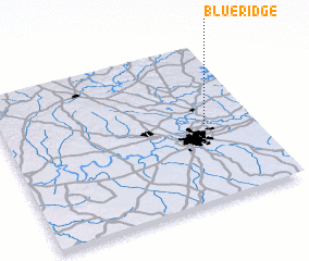 3d view of Blue Ridge