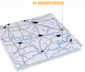 3d view of Pleasant Grove