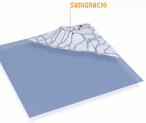 3d view of San Ignacio