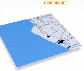 3d view of Grand Haven