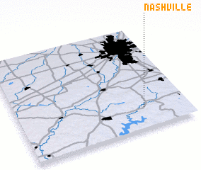 3d view of Nashville