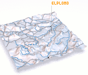 3d view of El Plomo