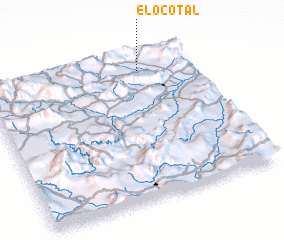 3d view of El Ocotal