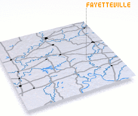 3d view of Fayetteville