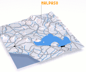 3d view of Mal Paso