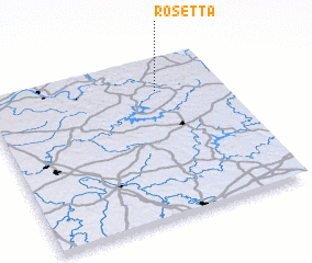 3d view of Rosetta