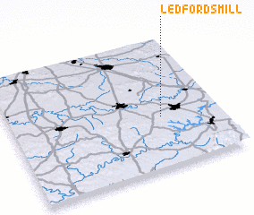 3d view of Ledfords Mill