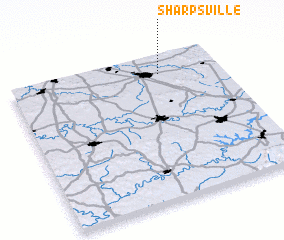 3d view of Sharpsville