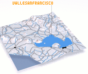 3d view of Valle San Francisco