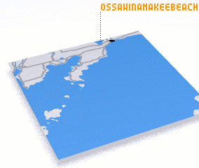3d view of Ossawinamakee Beach