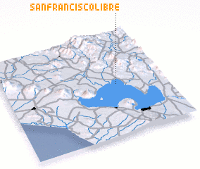 3d view of San Francisco Libre