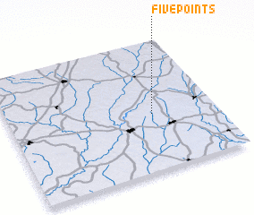 3d view of Five Points