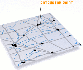 3d view of Potawatomi Point