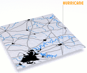 3d view of Hurricane