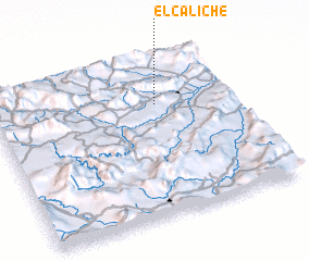 3d view of El Caliche