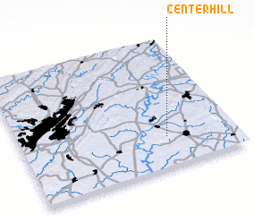 3d view of Center Hill