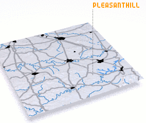 3d view of Pleasant Hill