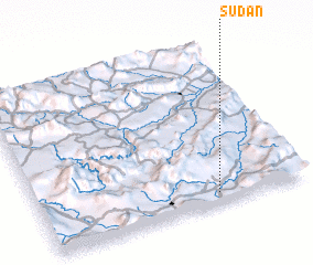 3d view of Sudán