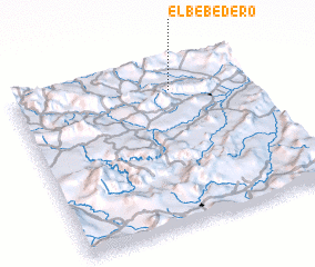 3d view of El Bebedero