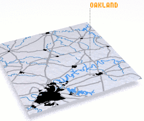 3d view of Oakland