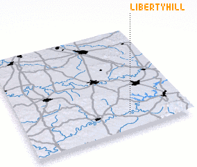 3d view of Liberty Hill