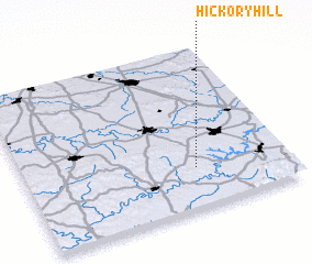 3d view of Hickory Hill
