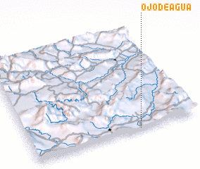 3d view of Ojo de Agua