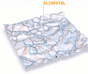 3d view of El Zapotal