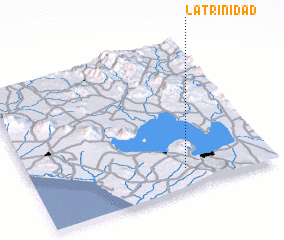 3d view of La Trinidad